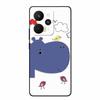 For Realme 15 Pro Cases 3D Relief Flower Emboss Black Silicone For Realme15 Pro 5G Back Cover Cartoon Funda Realme 15 Pro Bumper