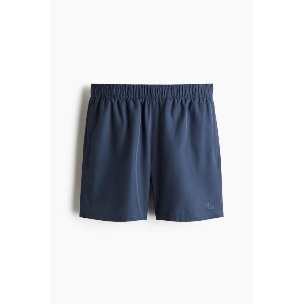H M dryMove 4 Part Sport sHorts Navy Blue