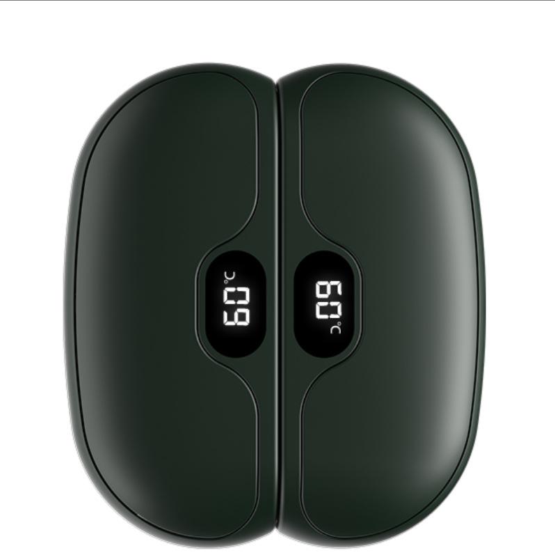 USB Charging Magnetic Hand Warmer Electric Heating Portable Heater with Digital Temperature Display