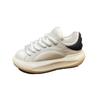 Color matching platform white shoes women's 2025 spring new popular versatile height-increasing muffin casual shoes bread shoes board shoes