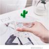 4 Pcs Silicone Glass Cup Covers, Reusable Anti-dust Cup Cover, Food-grade Drink Coffee Beer Mug Wine Glass Creative Cute Cactus