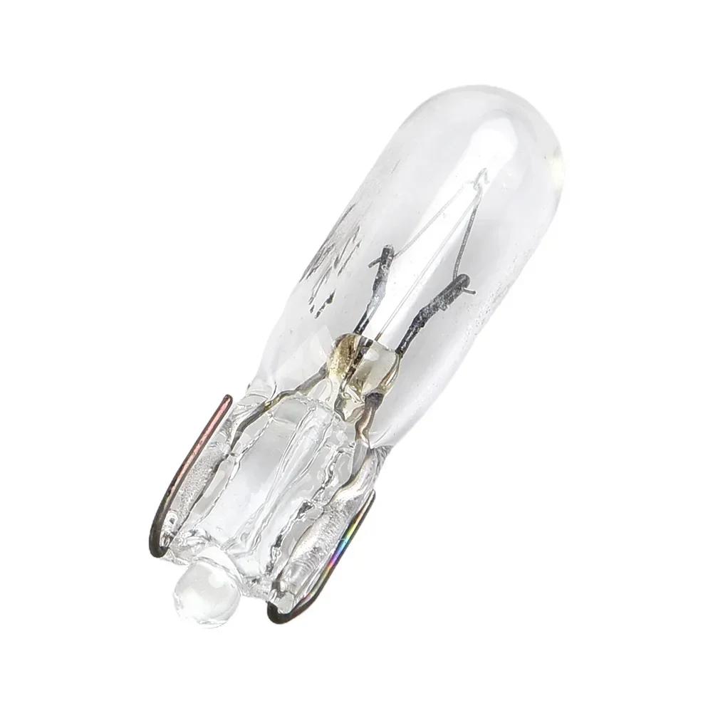 Zlepšená viditelnost s žárovkou T5 286 do palubní desky automobilu, 12V 1/2W, balení po 10 kusech, konstrukce z křemenného skla, halogenová technologie