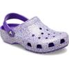 Crocs Classic Glitter Clog Neon Purple 206992 573