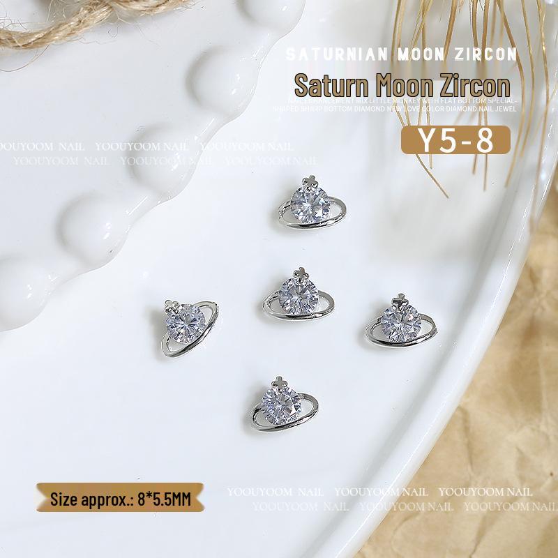 

Zircon Bow & Pearl Manicure Rhinestones