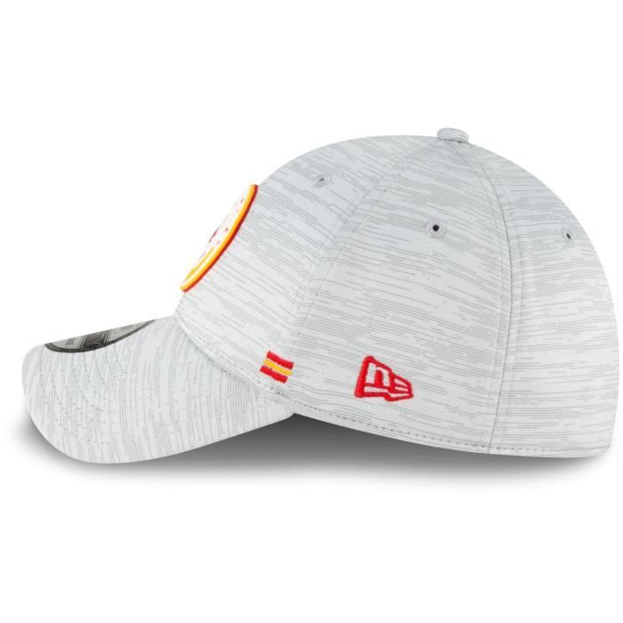 Casquette stretch New Era 39Thirty - NFL SIDELINE 2020 - Kansas City Chiefs - Gris
