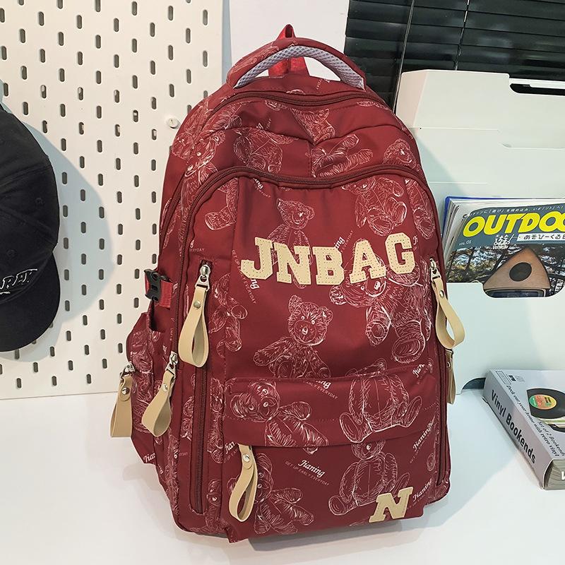 Schoolbags for Children Primary School Students Girls and Junior High School Students Printed Large Capacity Backpacks