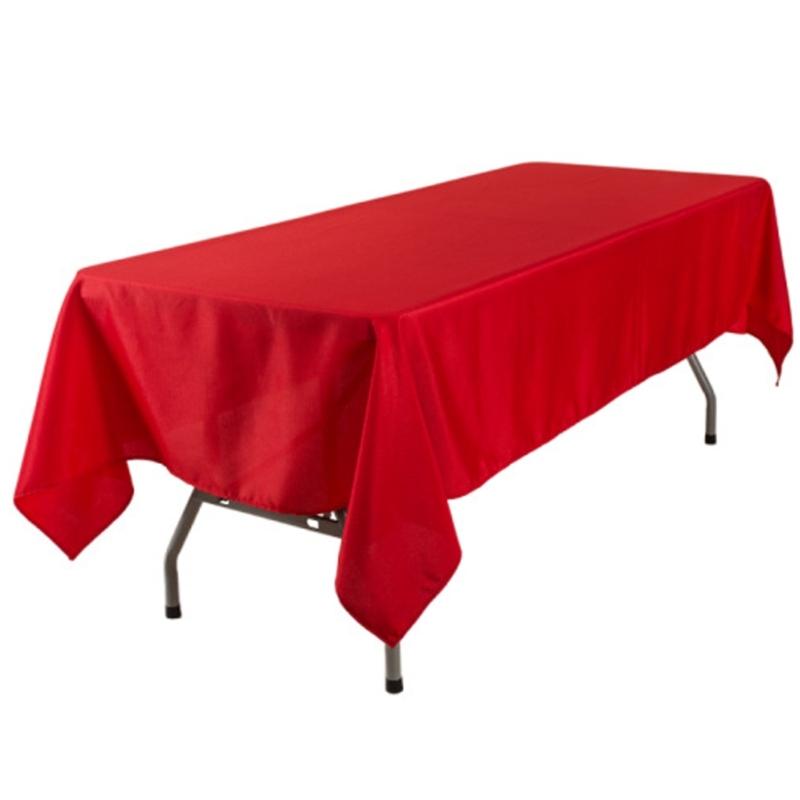Rectangular Tablecloth Stain Resistant Polyester Table Covering Cloth for Dining Tables Easy To Clean and Maintain