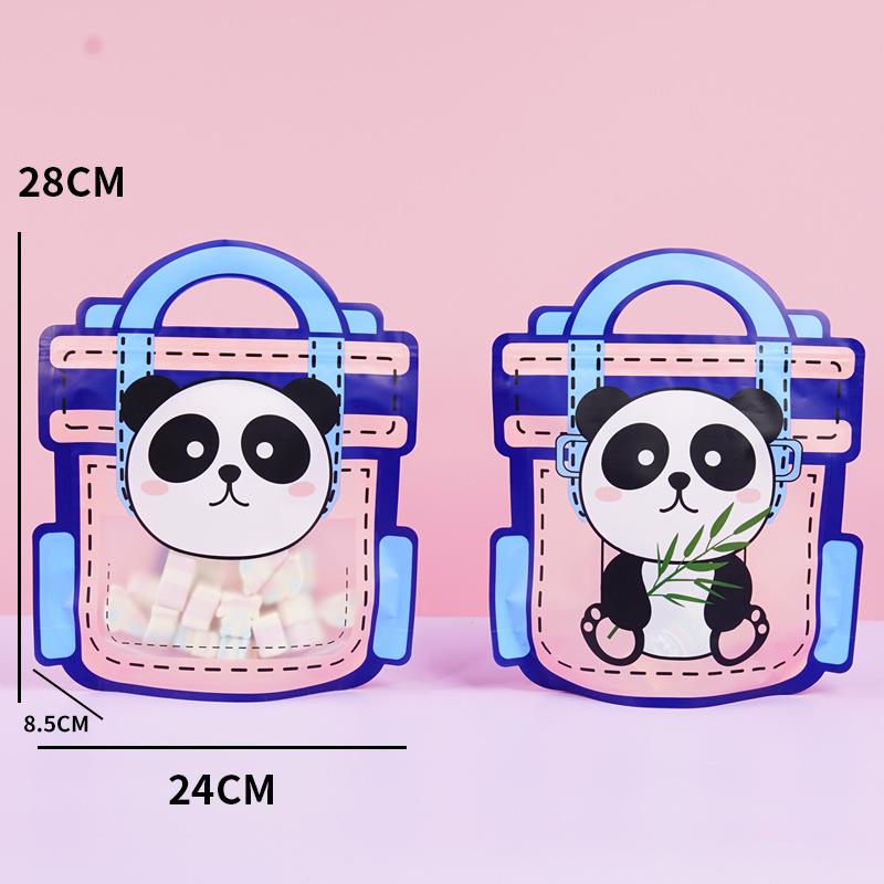 Custom Cartoon Candy & Snack Packaging Bags: Special-Shaped, Self-Sealing, Gift & School Bags