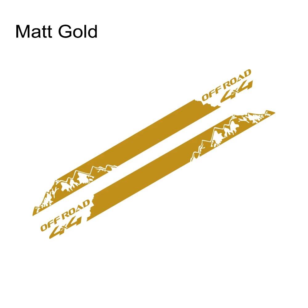 Car Mountain Styling Stickers Pickup Door Side Decals Truck Graphics 4X4 Off Road Custom Vinyl Decor Cover Auto Accessories