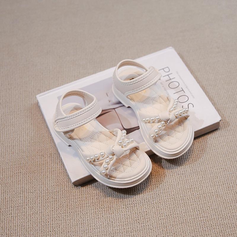 Foreign style fashion princess sandals 2025 summer new versatile casual shoes children soft-soled foreign style beach shoes