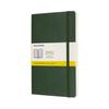 Moleskine Notebook Classic Notebook Soft Cover Grid Large Size Wide X 21cm Myrtle Green QP617K15 (13cm Long)
