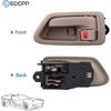 ECCPP Door Handles Interior Inside Inner Driver Passenger Side for 1997 1998 1999 2000 2001 Camry Beige(2pcs)