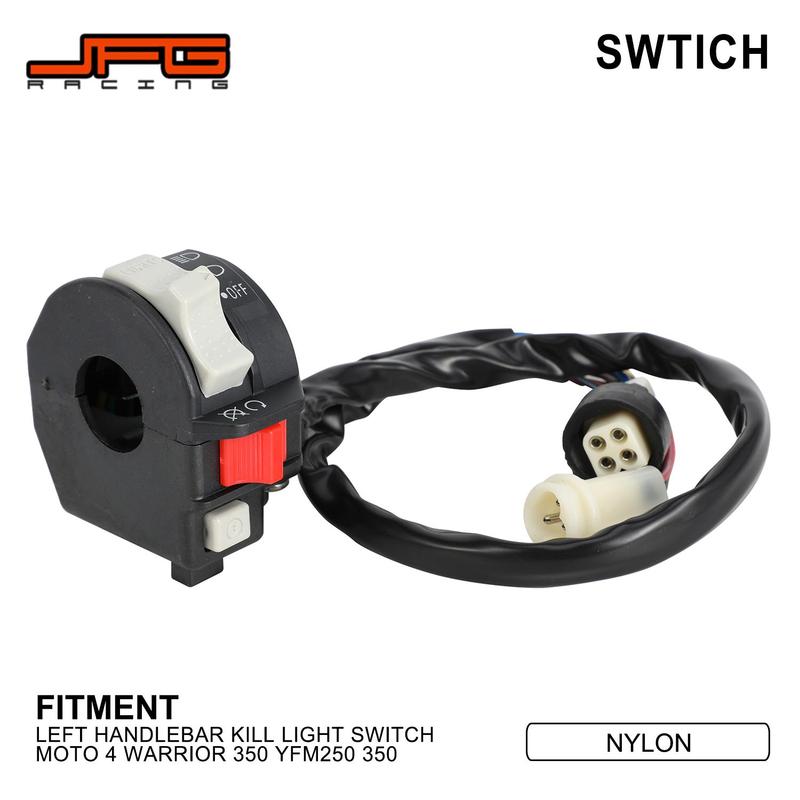 Motorcycles ATV Switch Assembly Headlight Handlebar Indicator Horn Switch Assy For MOTO 4 WARRIOR 350 YFM250 350 Kill Light Switch