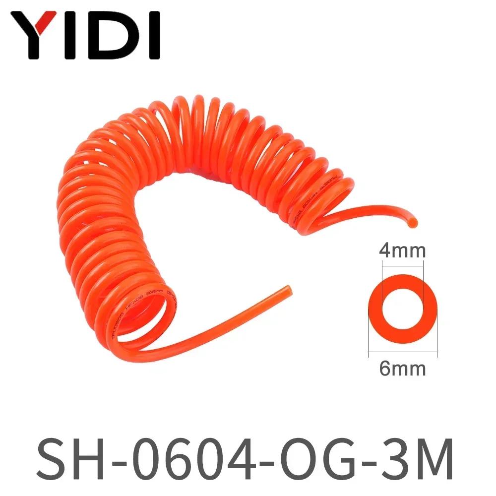 

3m/6m/9M/12M/15M Pneumatic Compressed Air Compressor Spring Hose Tube Pipe Line Pipes Pu 4mm 6mm 8mm 10mm 12mm 12 10 8 6 4 2 .5