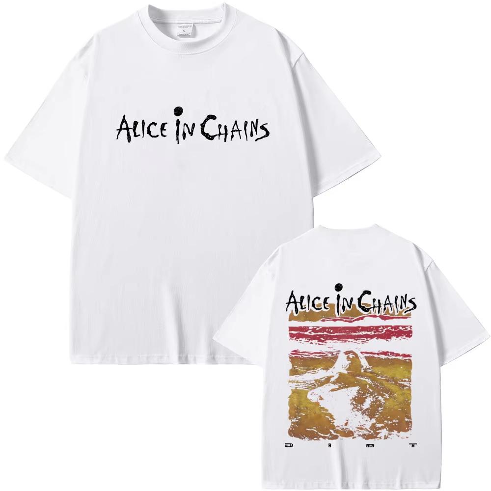 

Rock Band Alice in Chains Dirt T-shirt Summer Men Women Clothing Gothic Punk T Shirts Unisex Vintage Casual New Cotton T-shirt 4XL