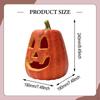 Halloween Kürbislicht Dekorative Figur Dekor Gartenstatue LED-Lampe für Veranda