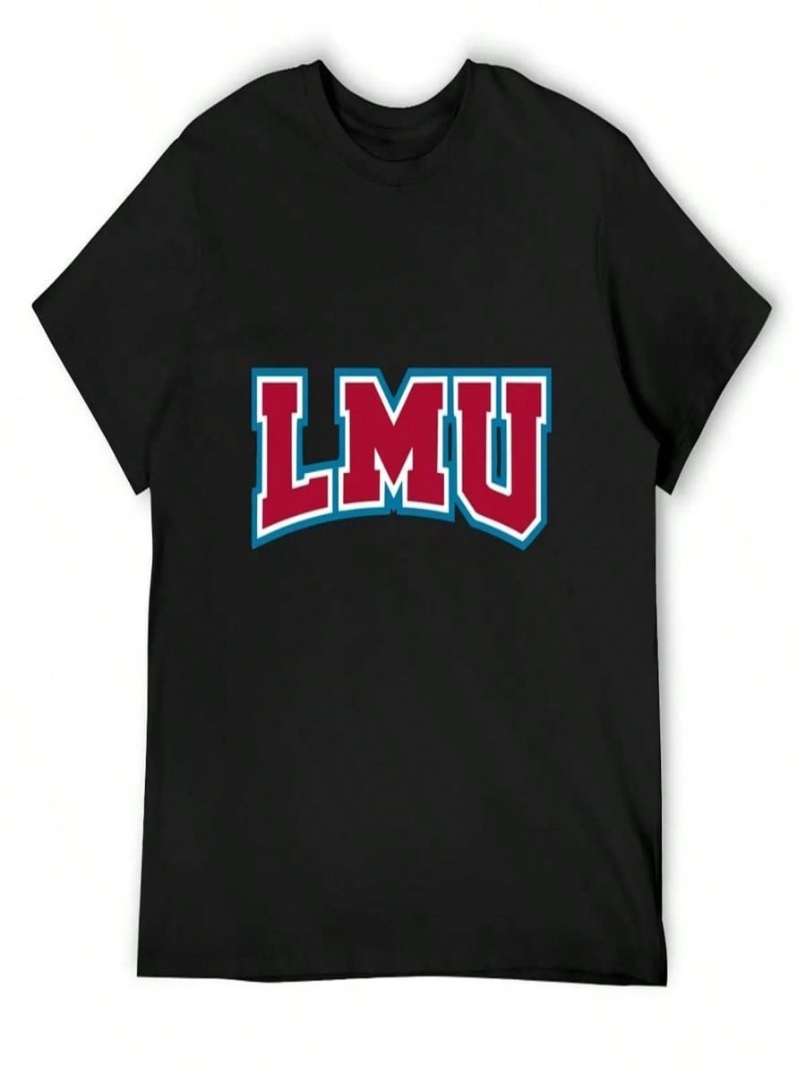 LMU Lions T-Shirt Anime Clothes Man T-Shirt Football T Shirt Funny Gifts Men s Clothing S разноцветный