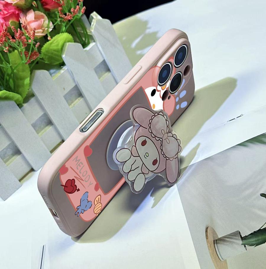Sanrio Pink KT Airbag Stand Phone Case for Apple 16