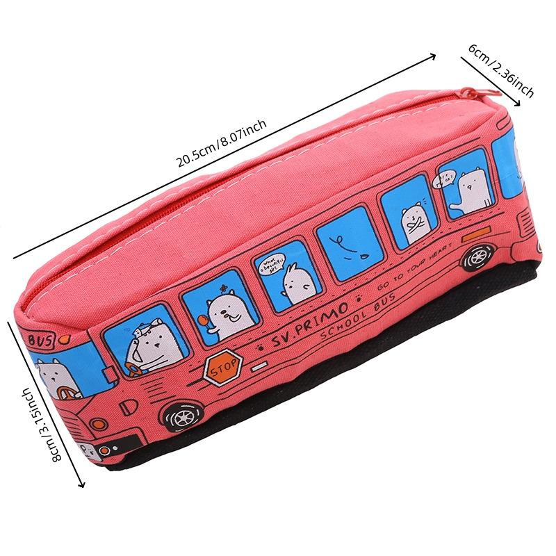 Estuche para lápices con bonito diseño de pez de imitación, caja para lápices con cremallera de dibujos animados kawaii, bolsa de almacenamiento portátil de gran capacidad, soporte para papelería, bolsas para bolígrafos