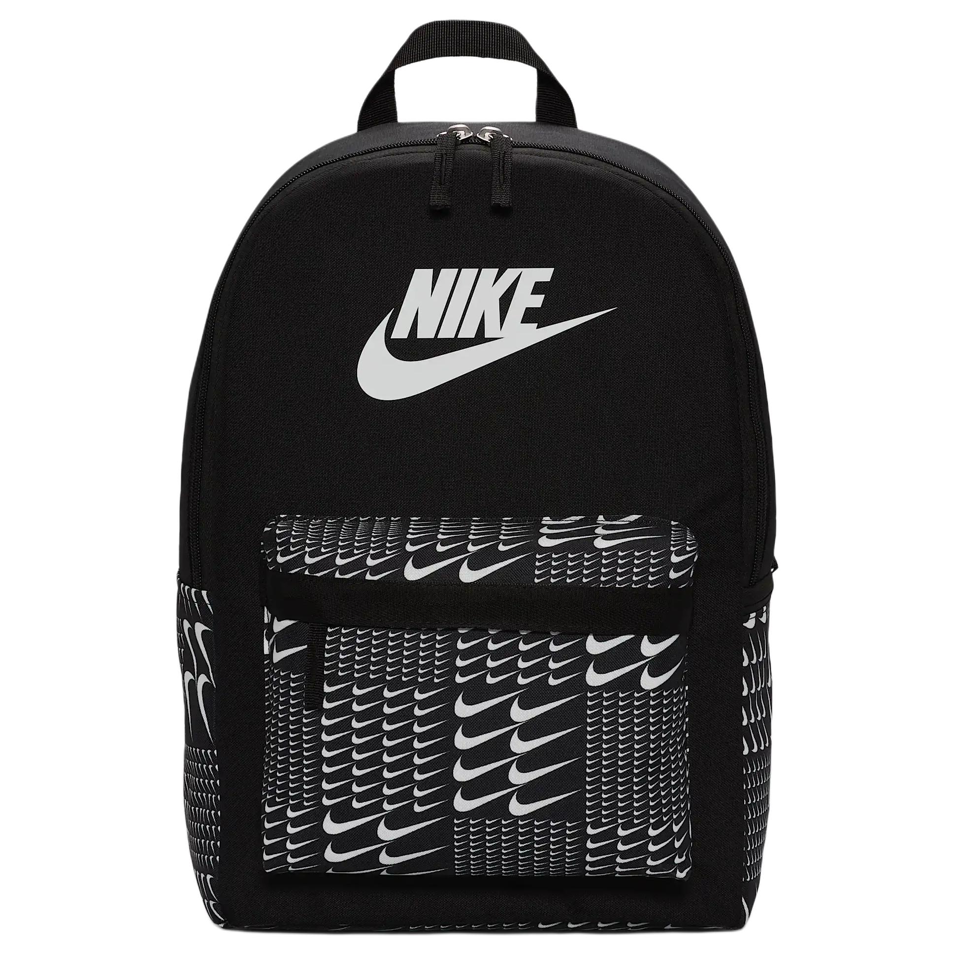 Nike 25L Minimalist Versatile Fashion Polyester Backpack Unisex Backpack Black HM4414-010 Black