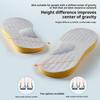1 Pair Leg Correction Insoles For Adults O Type Legs Fix Bow Legs Improve Valgus And Toe Out Gray Shoe Pad