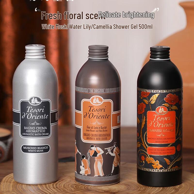 Tesori d'Oriente Water Lily Shower Gel & Body Cream Gift Set