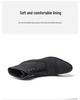 British Style Men's Mid-High Leather Brogue Business Casual Ankle Boots, Fashion Retro Dr. Martens
