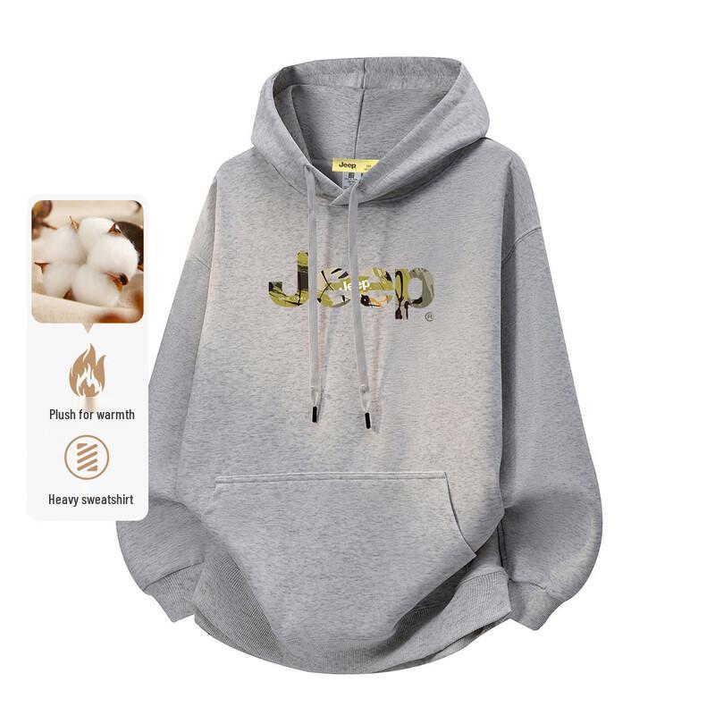 

JEEP Men s Hooded Logo Pullover Sweatshirt 3XL