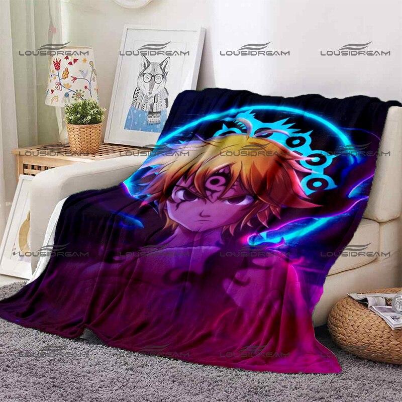 Pătură subțire regina EVA de modă, model de artă pentru frumusețe, pătură de imprimare 3D flanel, pătură portabilă pentru călătorii acasă, la birou