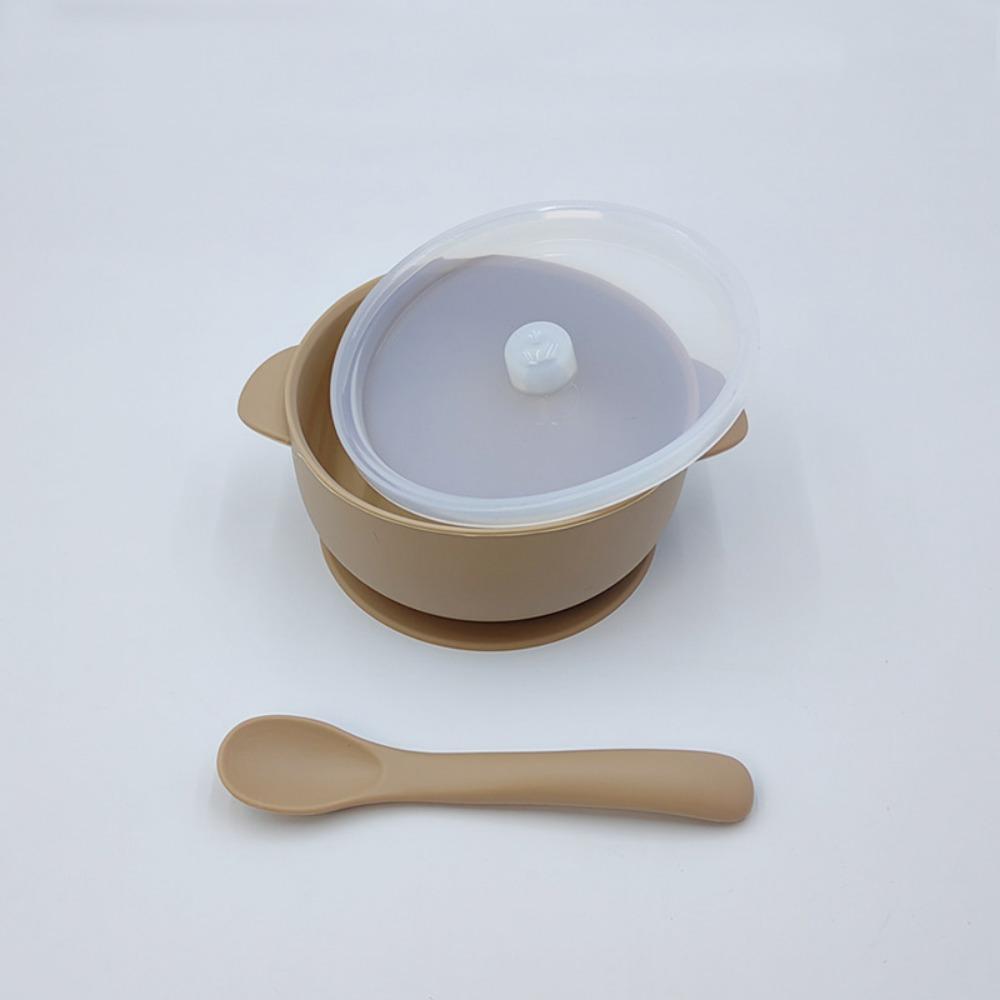 Non-Slip Baby Suction Dinner Bowl Durable Kids Feeding Tableware  Learning To Eat
