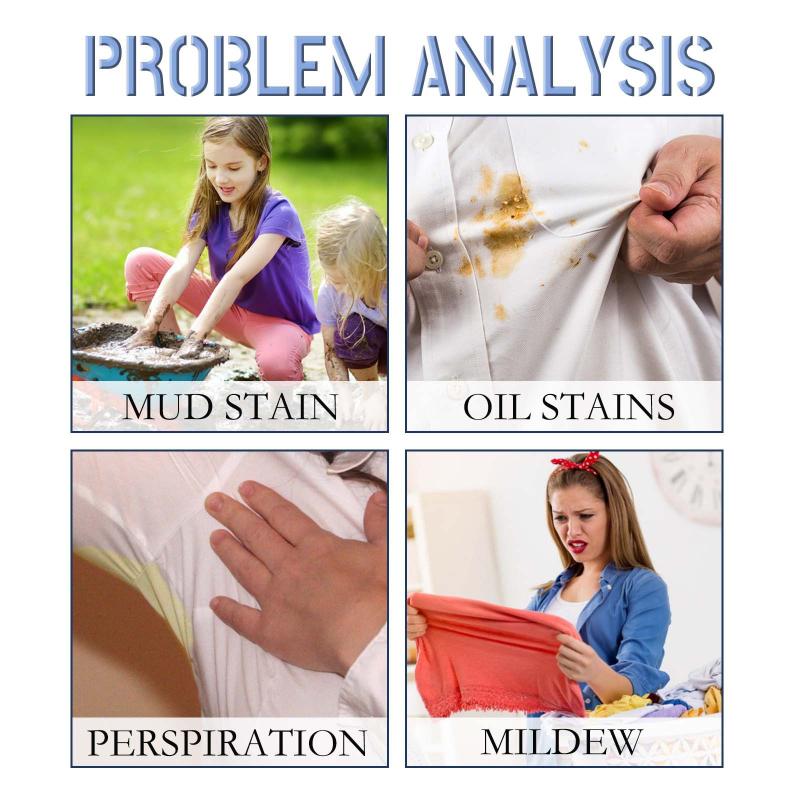 200G Laundry Soap Grease And Mildew Spot Removal Soap Stains Odors Deep Cleaning Household Washing Detergent