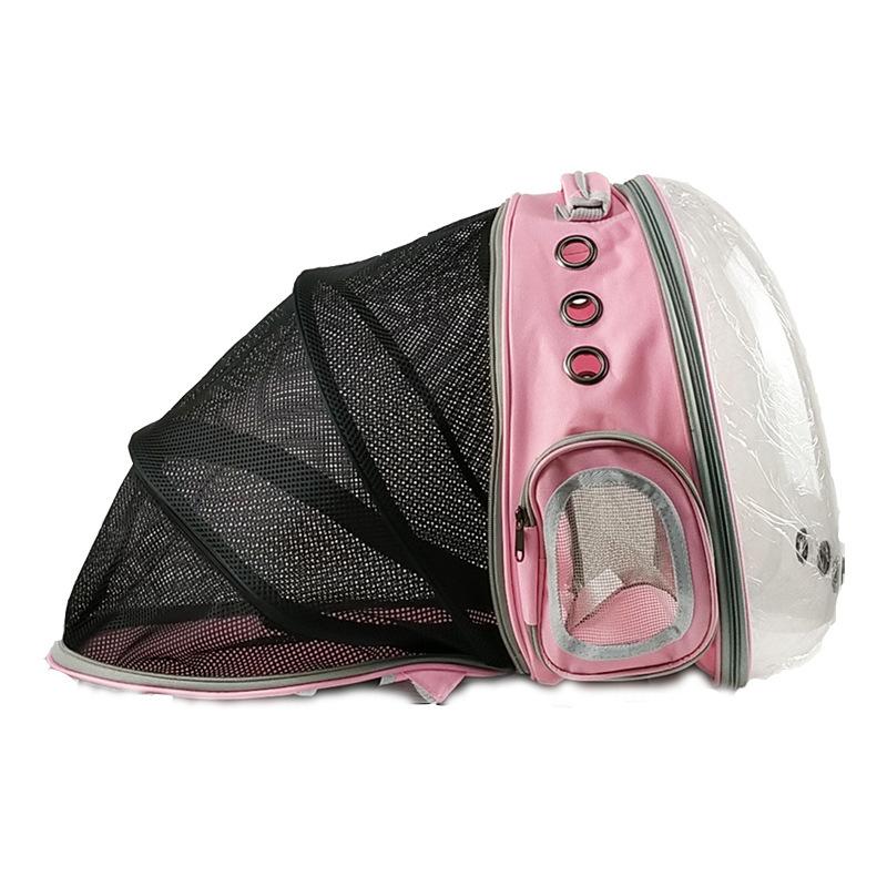 Space Capsule Backpack Pet Bag Breathable Transparent Dog and Cat Pet Backpack Portable Cat Bag