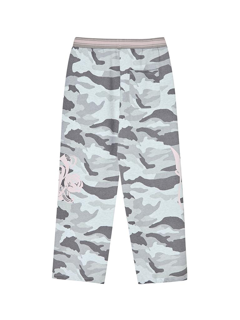 NYXX Emblem Printing Jogger Pants Camo