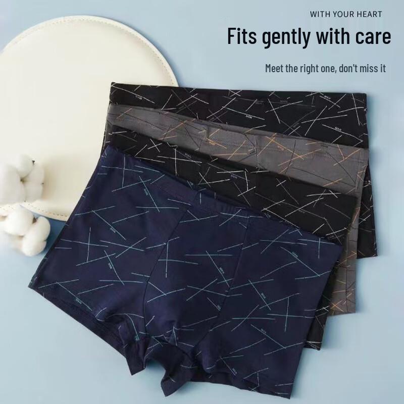 Men's Plus Size Modal Cotton Boxer Briefs