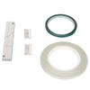 1 4 10 Inch Splicing Block Kit Aluminum Open Reel Tape Media with Splicing Tape  er Tape Media Blade for Revoxsonido