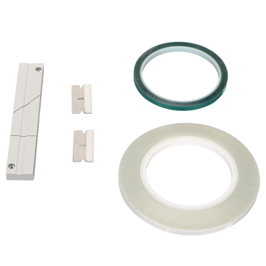 1 4 10 Inch Splicing Block Kit Aluminum Open Reel Tape Media with Splicing Tape er Tape Media Blade for Revoxsonido
