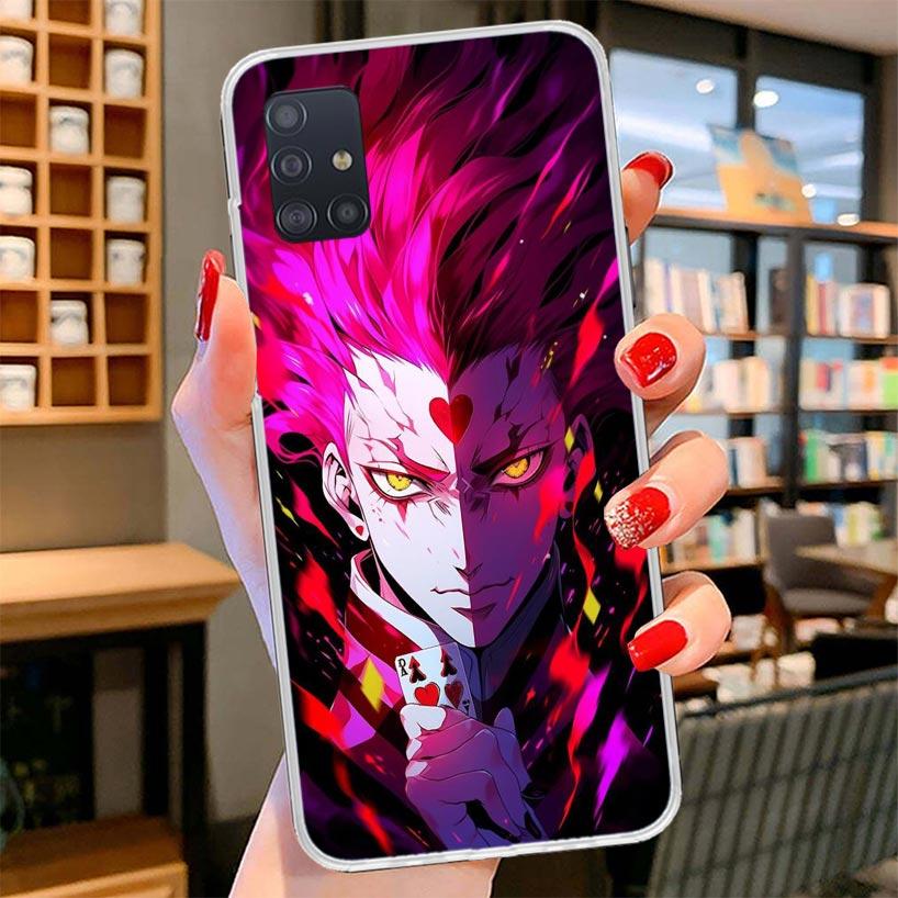 Hot Anime Hunter X Cover Phone Case For Samsung Galaxy A12 A22 A32 A52 A72 A02S Phone Case Note 20 Ultra 10 S10 Plus A51 A71 A50
