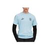 Puma Manchester City SS25 King Series Breathable Comfortable Sports Football Short Sleeve T-Shirt Men Tops Silver Sky 782697-10