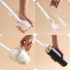 Soft Bristle Bottle Brush with Long Handle, Portable Plastic Handle, Non-Electric Kitchen Cleaning Tool for Narrow-Mouth Containers, Sports Bottles