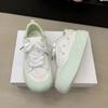 Fashion Women Vulcanized Shoes 2025 Autumn New Fashion Lace Up Platform Casual Shoes Comfortable Height Increase Outdoor Non Slip Flats