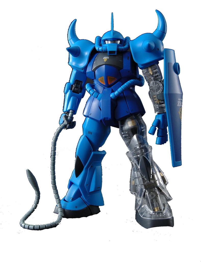 MG Gouf Limited Clear Suit 1/100 MS-07B Ver.2.0 (with Parts) (Mobile Gundam)