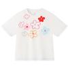 MQD Girls' Outdoor Floral Short Sleeve T-Shirt