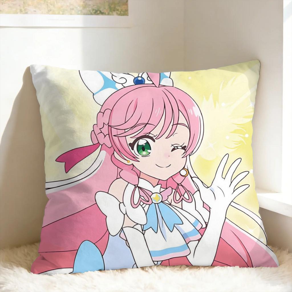 Anime Sky P-Precure Pillow Case Cute Funny Pillow Cover Comfy Pillowcases For Living Room Chair