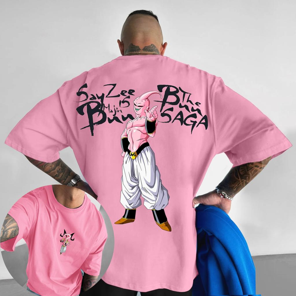 Dragon Ball Goku Potisk Krátký rukáv Bandai Volné Pánské a Dámské 2026 Léto Prodyšné Sportovní Módní Bavlněné Tričko