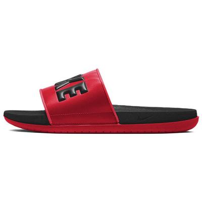 Offcourt Slide Black University Red BQ4639-002