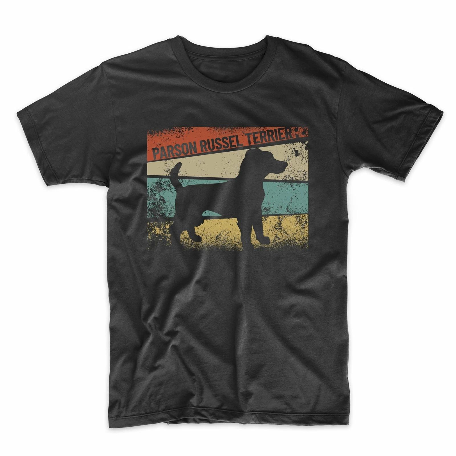 Men s Parson Russell Terrier Shirt - Retro Dog Owner T-Shirt M
