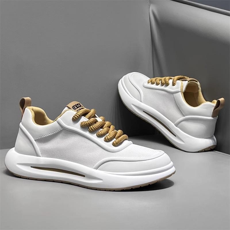 Moda 2025 Verano Nuevos Zapatos Casuales de Malla Transpirable Moda para Hombre Versátiles Zapatillas Casuales Cómodos Suela Suave Zapatos Deportivos para Correr