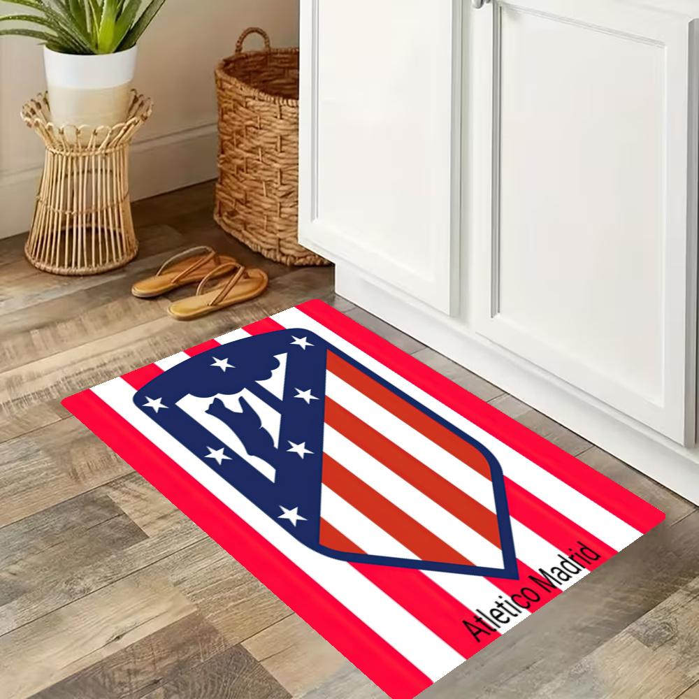 Atletico Madrid Nonslip Kitchen Mat Floor Carpet Rug For Indoors Outdoors Home Decor Room Supplies Spring Decor