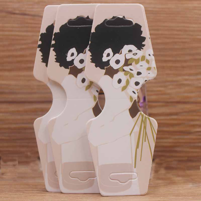 New Arrived 50pcs 4.5x12.0cm Colorful Paper Cards Printing Jewelry Necklace Bracelet Hang Tag Jewelry Display Cards Label Tag