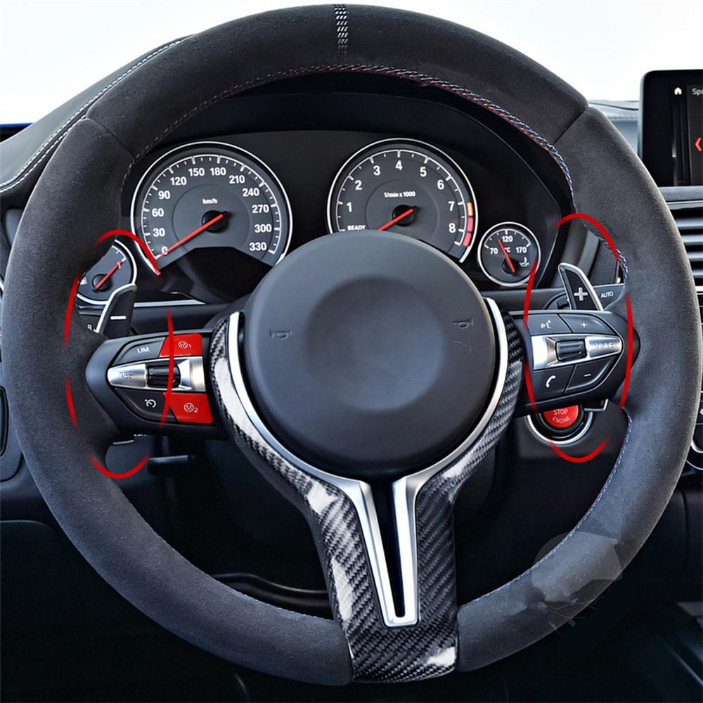 Aluminum Steering Wheel Shifter Paddle For BMW F20 F22 F30 F32 X5 X6 F80 M3 M4